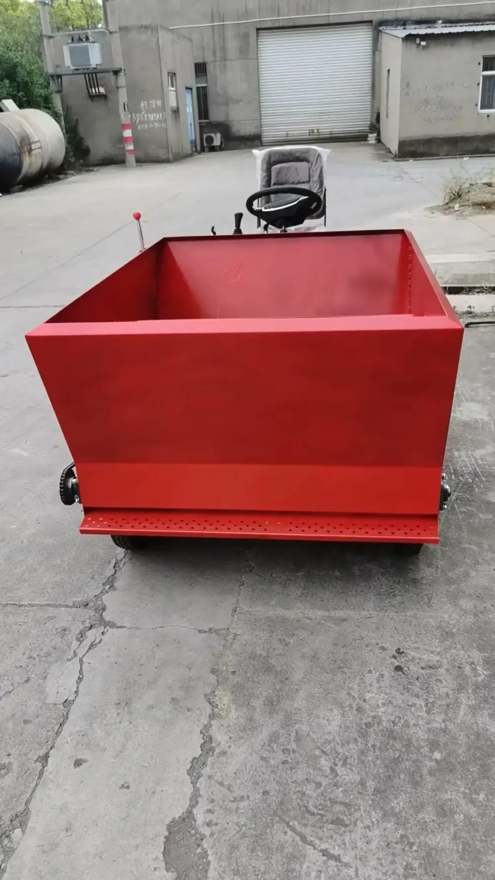 Electric sand filling