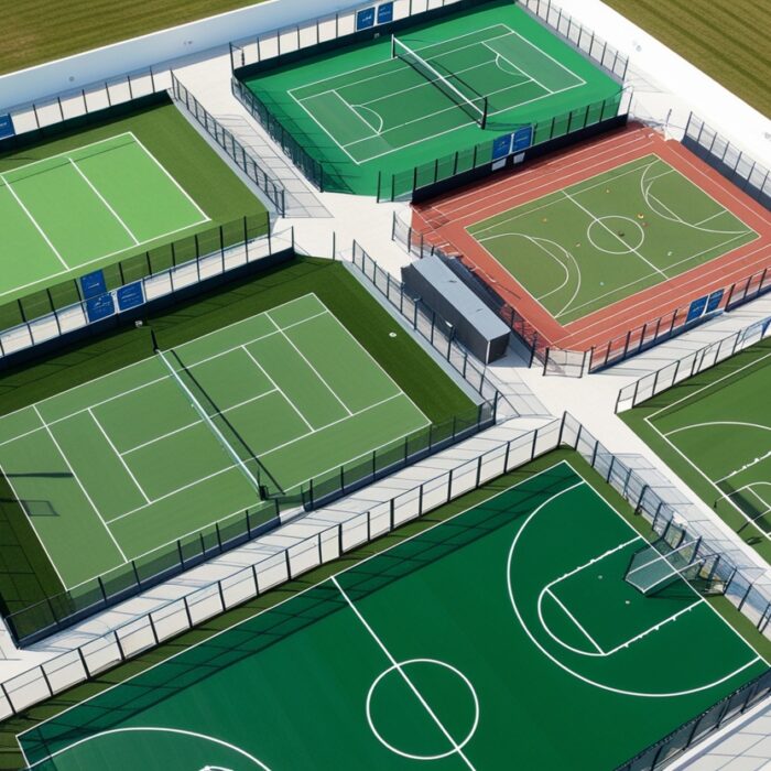 Premium Sports Court Construction & Installation Your Trusted Partner for Padel, Tennis, Football, and More